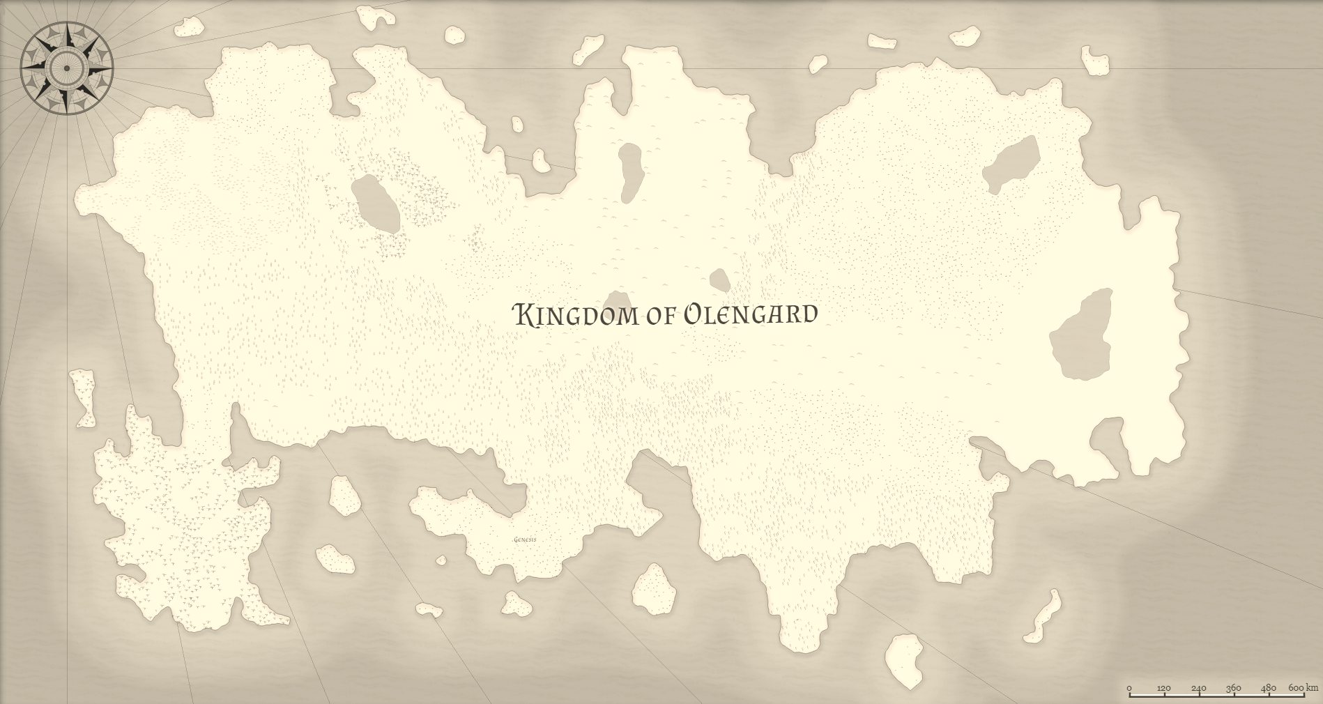 Continent d'Olengard (ÈRE III)